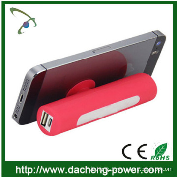 Silicone Sucker design usb power bank 2600mah manual for power bank